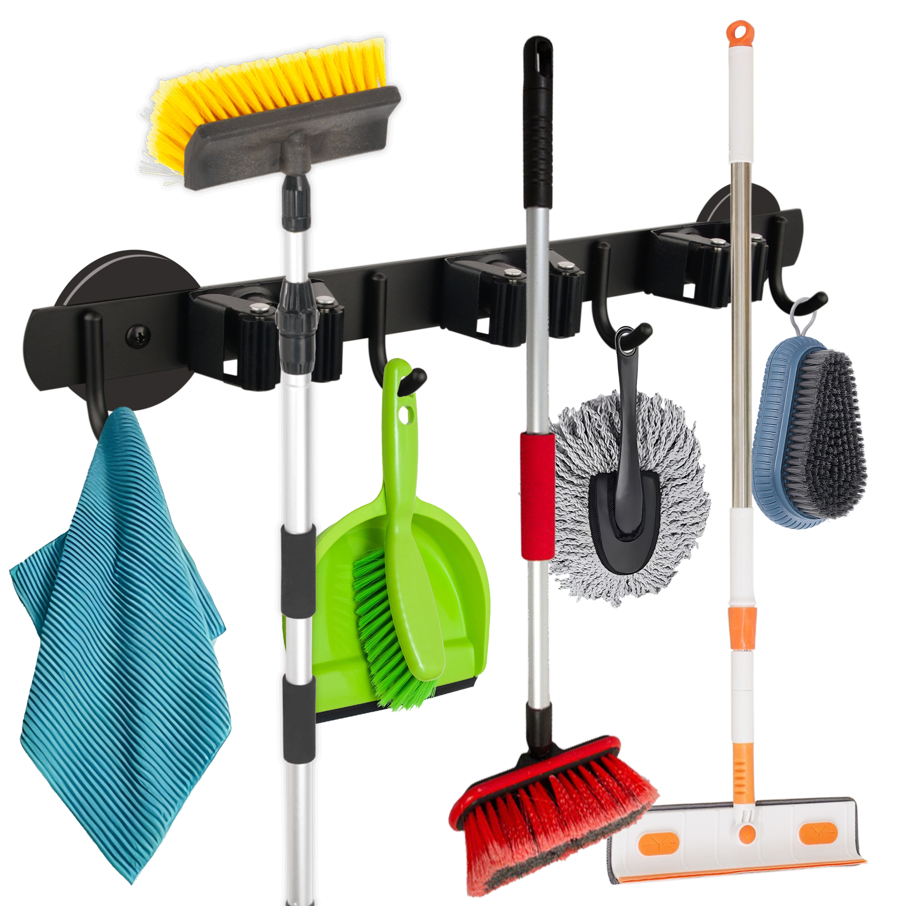 Workshop Tools Types - Magnetic Broom and Mop Holder Bar