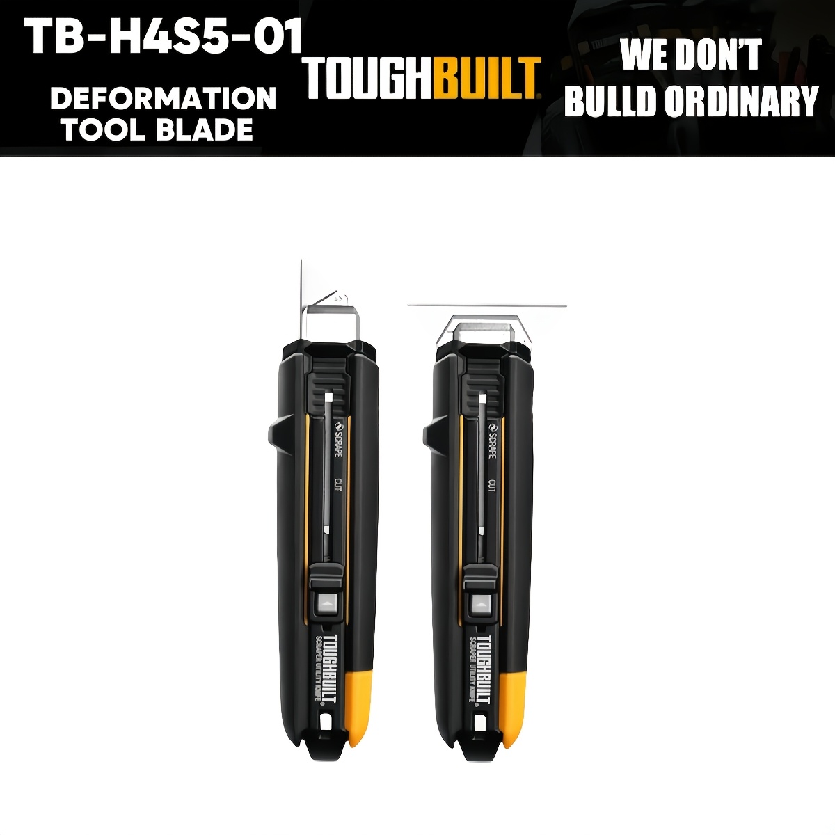 Tools Quality - TOUGHBUILT Alloy Tool High-Quality Aesthetic Knife/Scraper