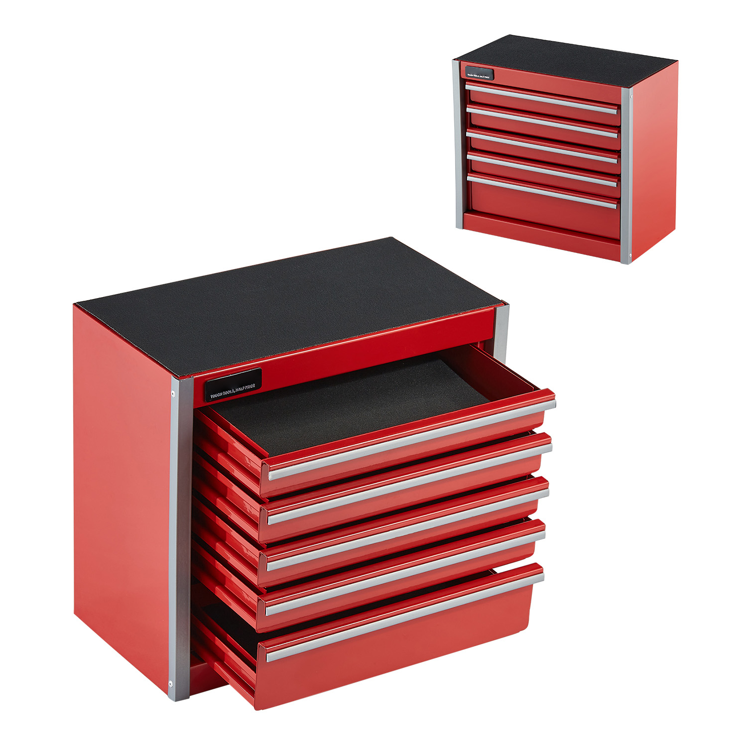 Tools Box For Workshop - SucceBuy 5-Drawer 8.6in Metal Tool Box