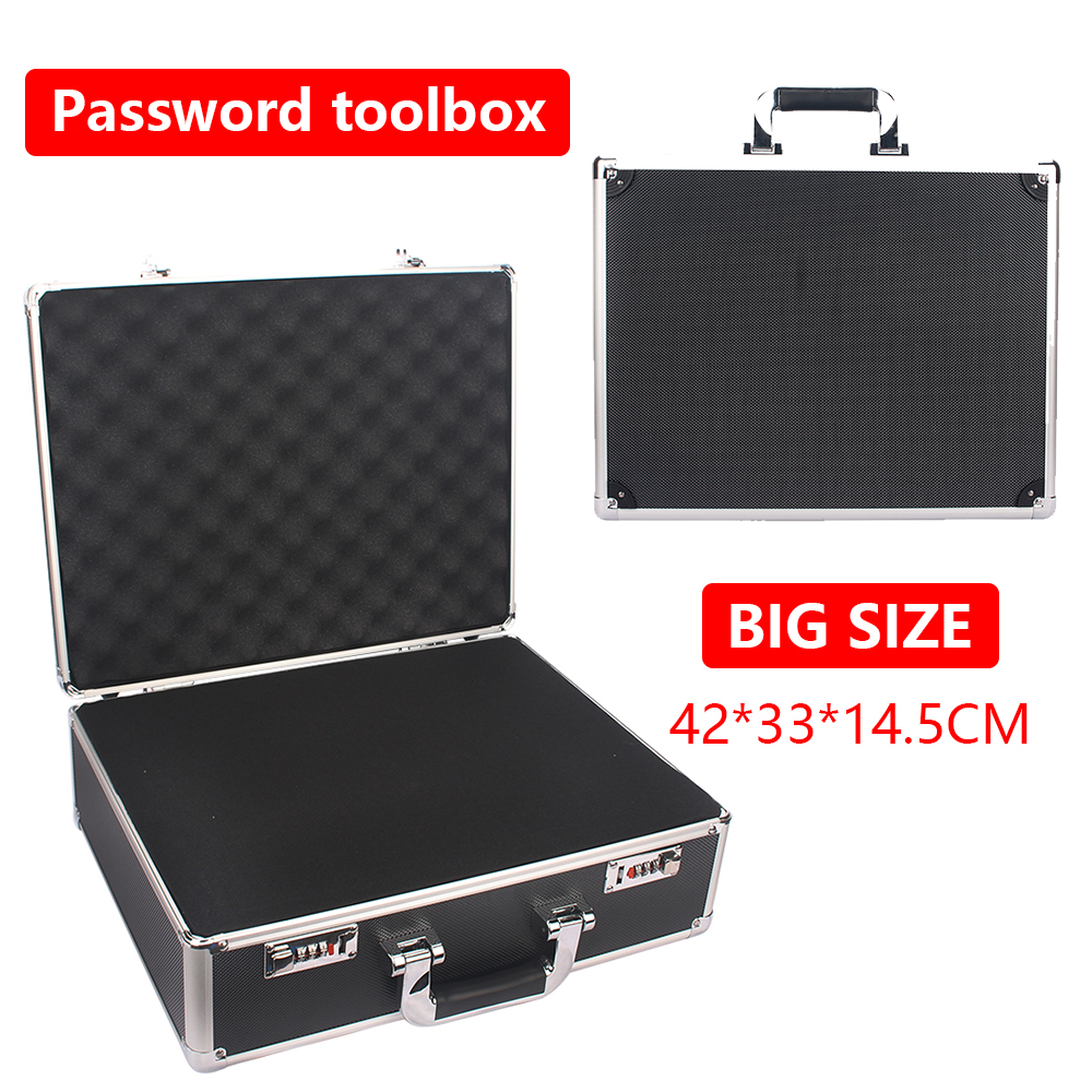 Tools Box For Workshop - Portable Aluminum Password Tool Box Organizer