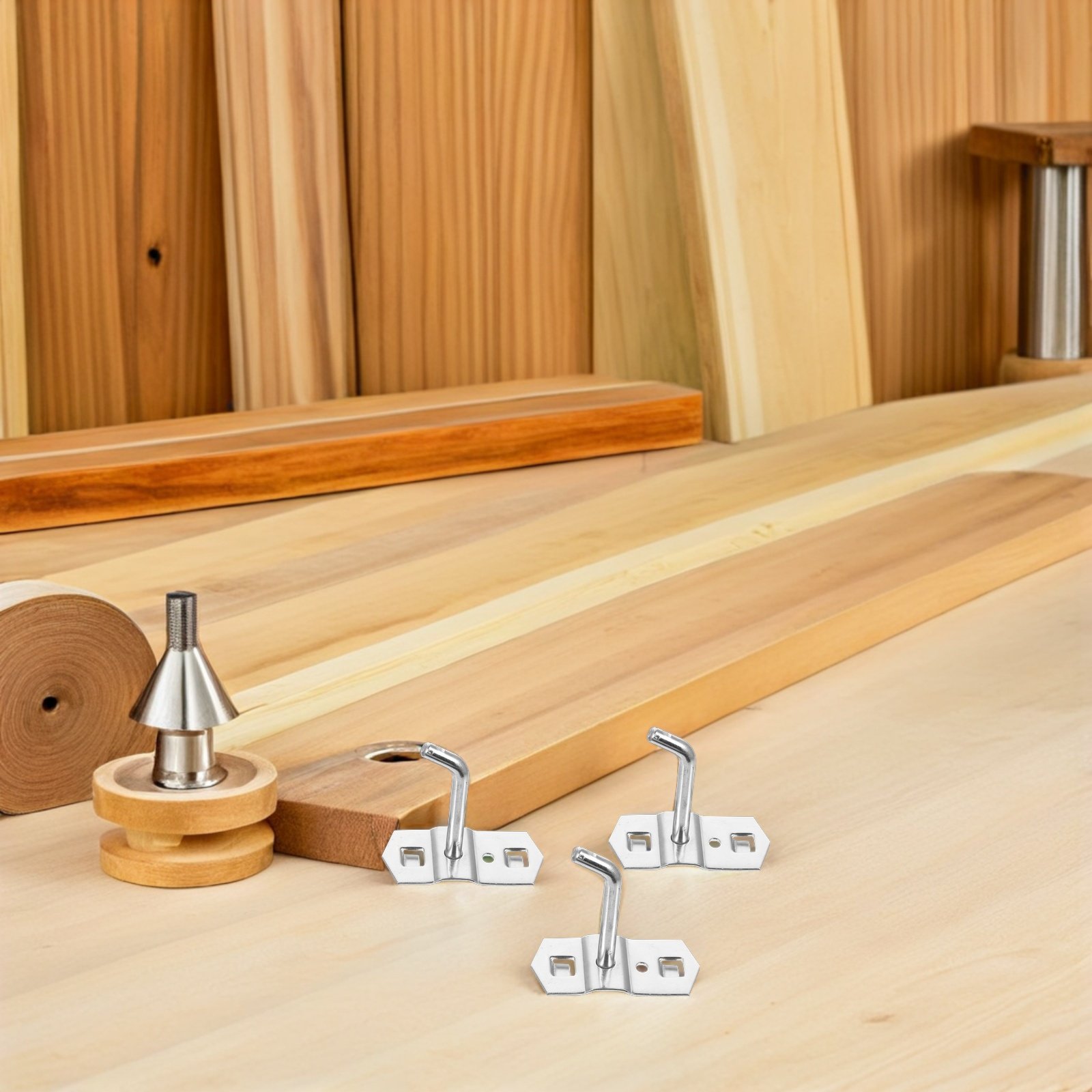 Workshop Tools Hanging - 12Pcs Pegboard Hooks Sturdy Metal Universal