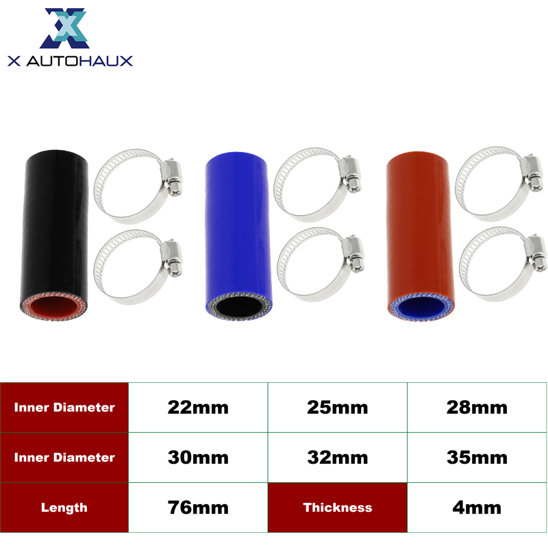 Pipe Clamp Bar - X Autohaux Universal Car Silicone Hose