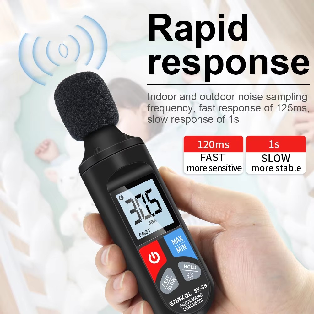 Workshop Tools Display - SNAKOL SK-38 Digital Sound Level Meter