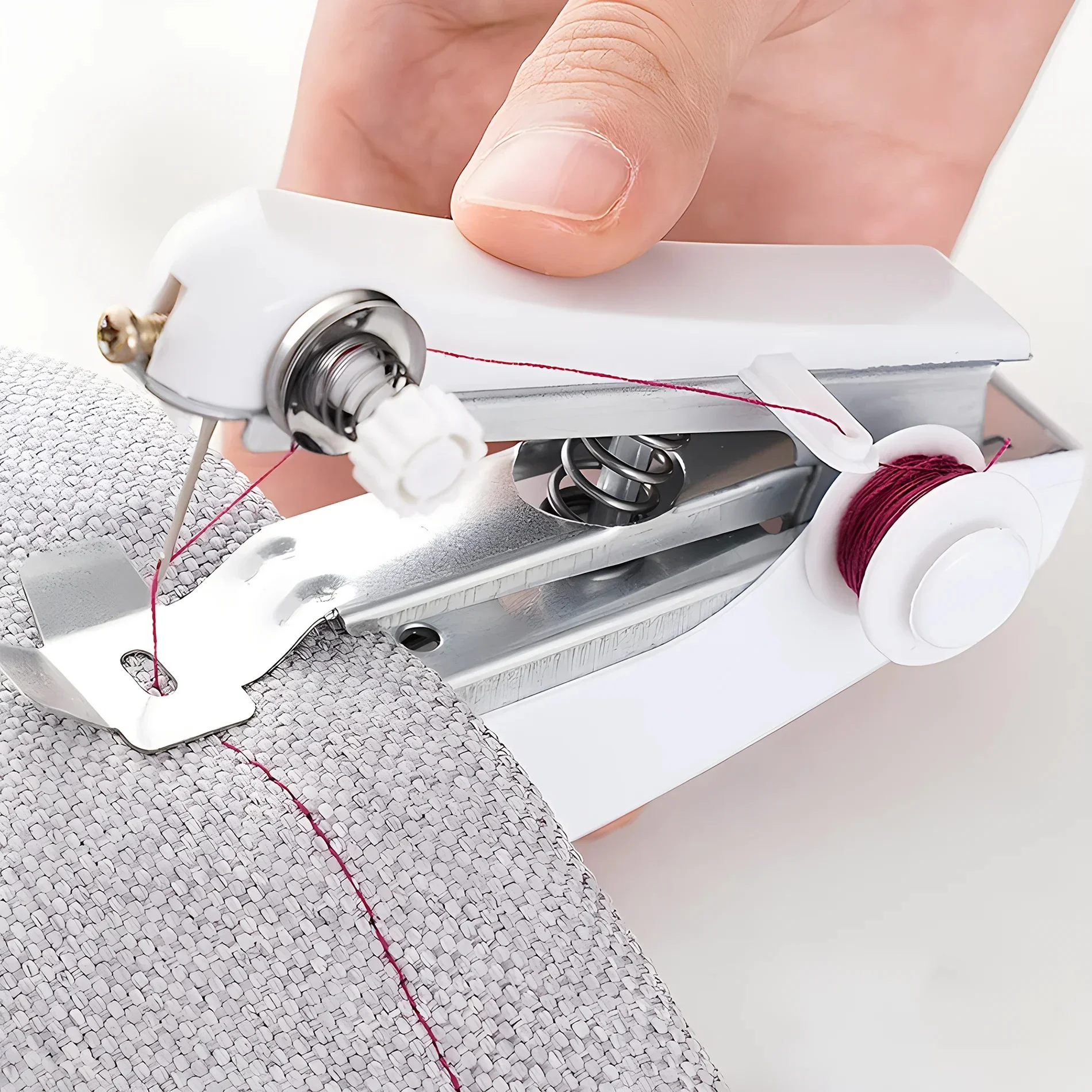 Mechanical Workshop Tools And Equipment - Manual Sewing Machine Portable Mini Cordless