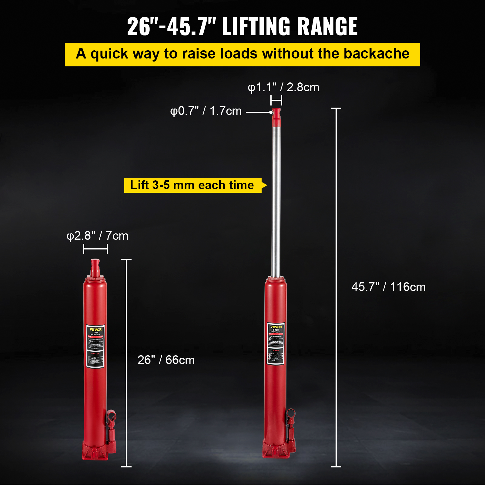 SucceBuy Hydraulic Jack 3/4/8/ – Special Tools Mechanical Workshop Bewertung und Preis