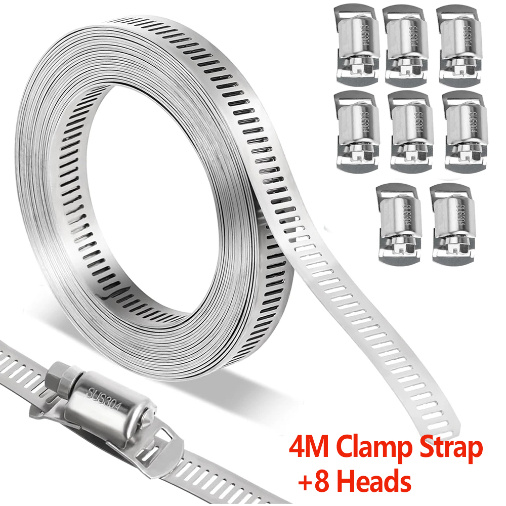 4M Hose Clamp Strap Screw Band – Pipe Clamp Bar Bewertung und Preis