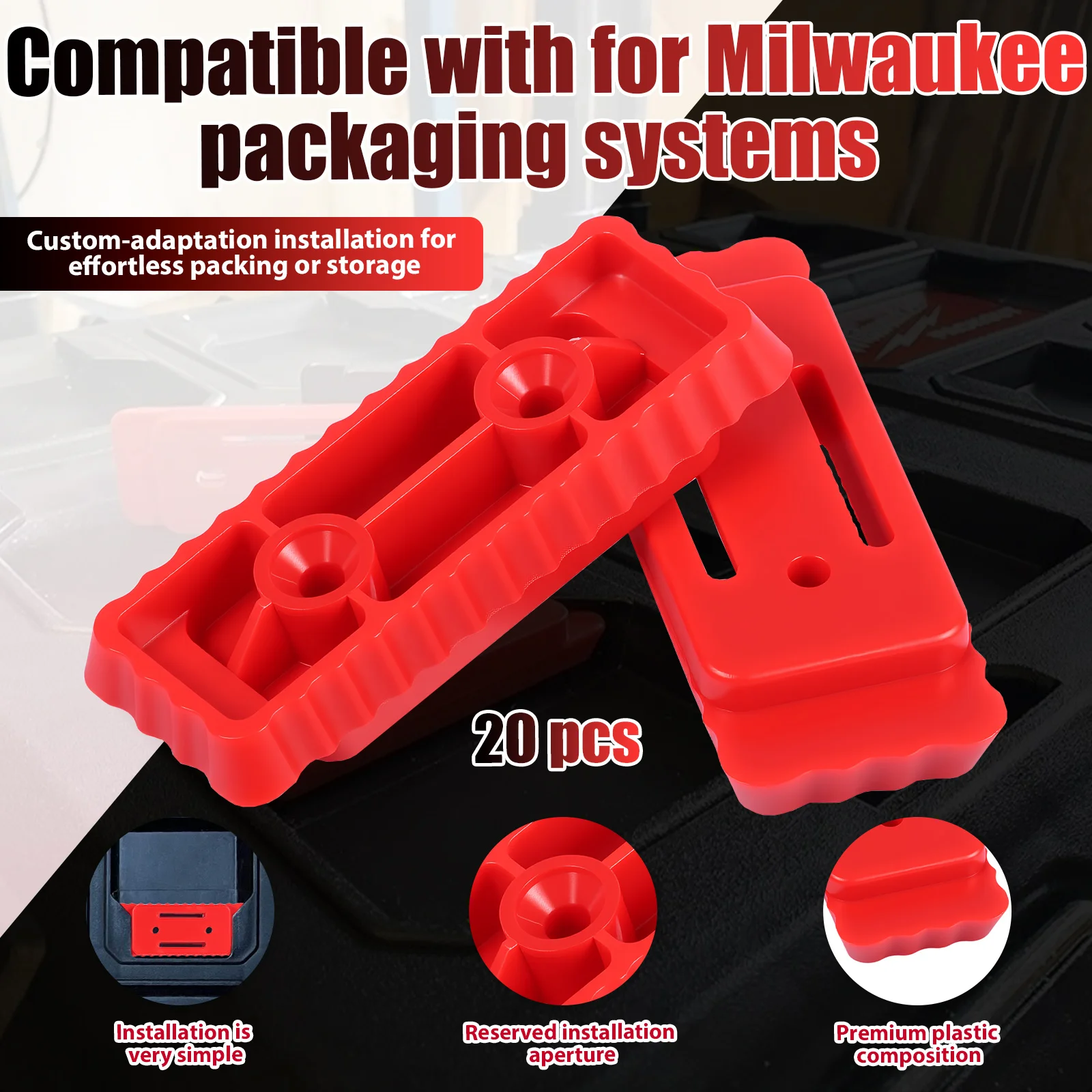 20pcs Mounting Feet for Milwau – Workshop Electric Tools Bewertung und Preis