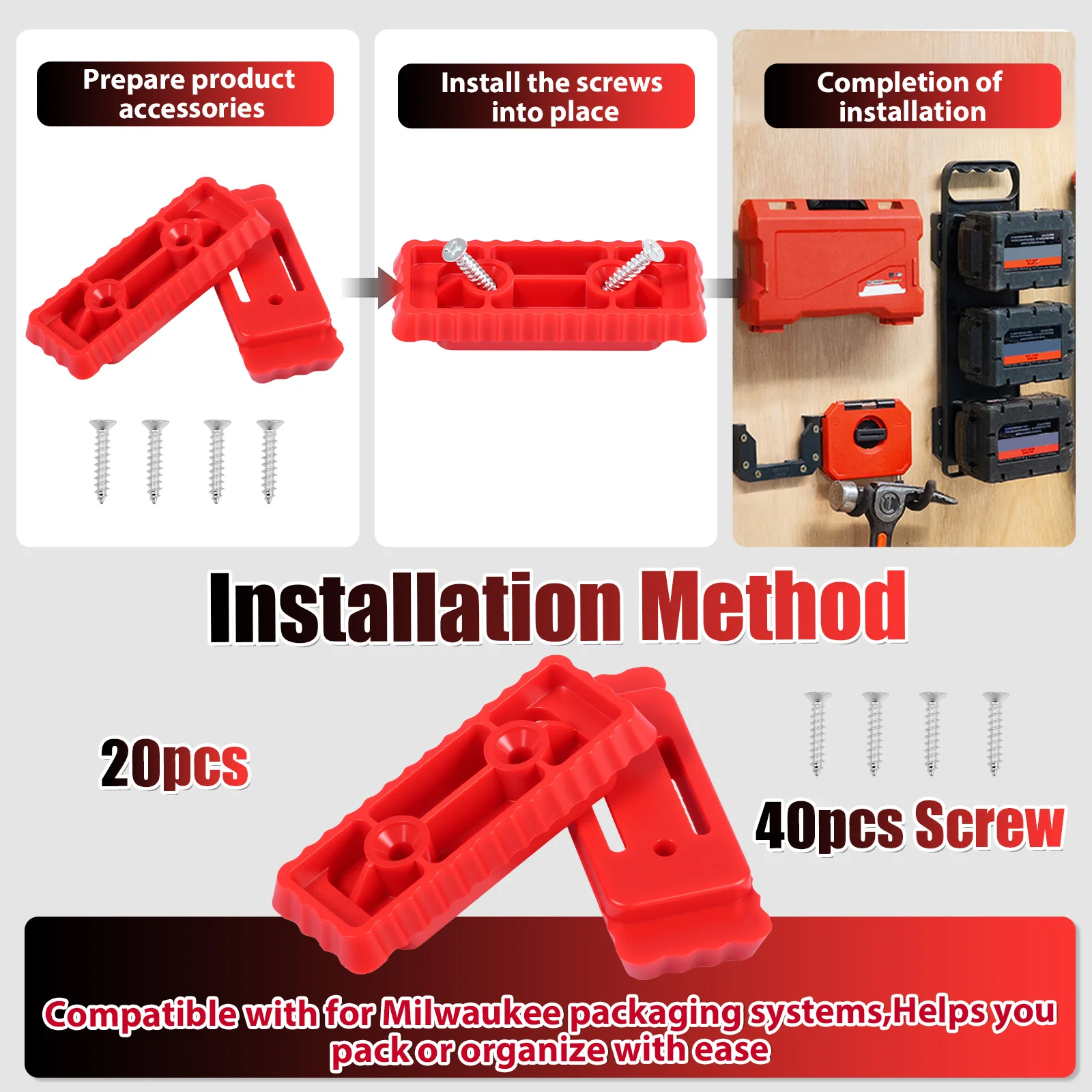 20pcs Mounting Feet for Milwau – Workshop Electric Tools Bewertung und Preis