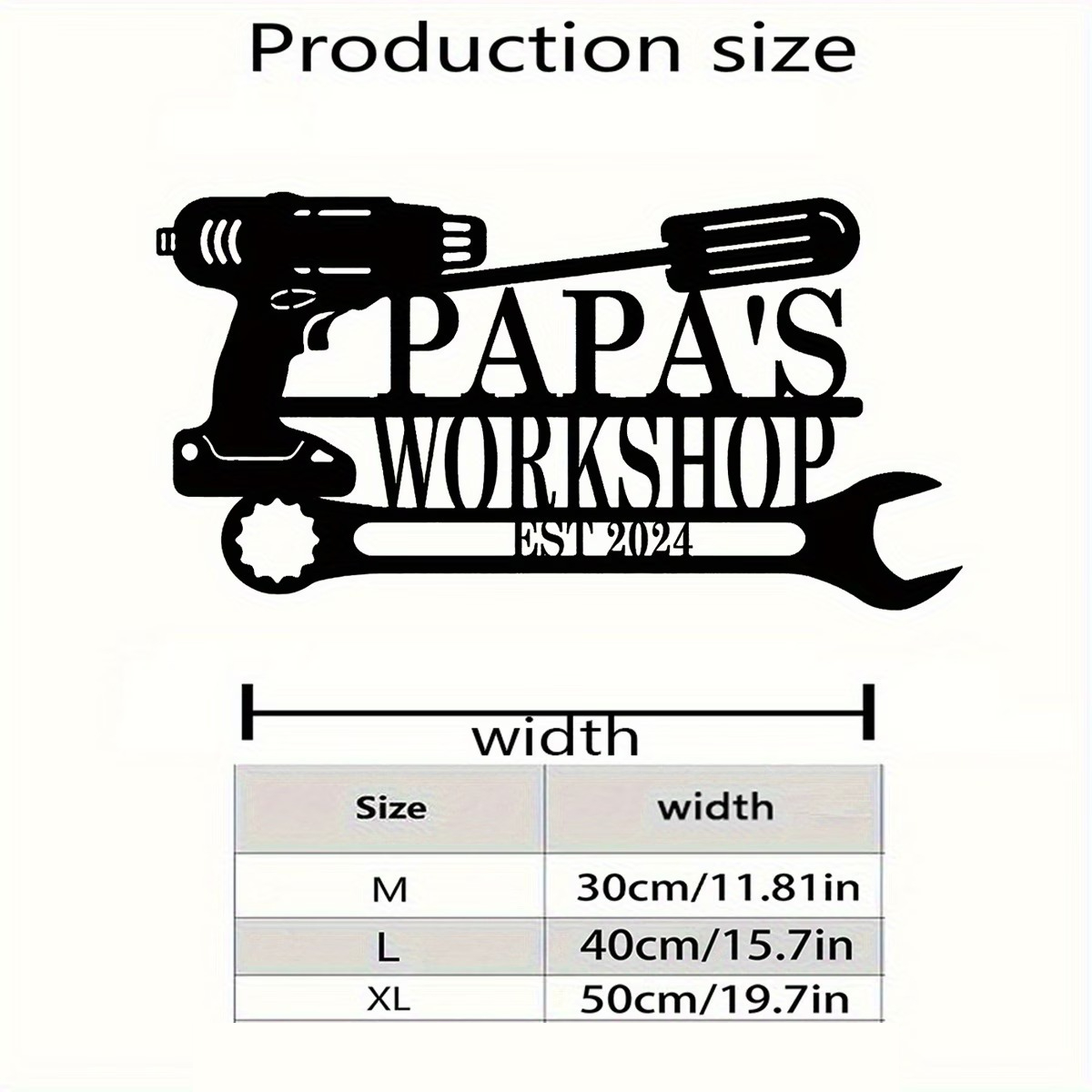 Custom Workshop Sign - Persona – Workshop Tools And Names Bewertung und Preis