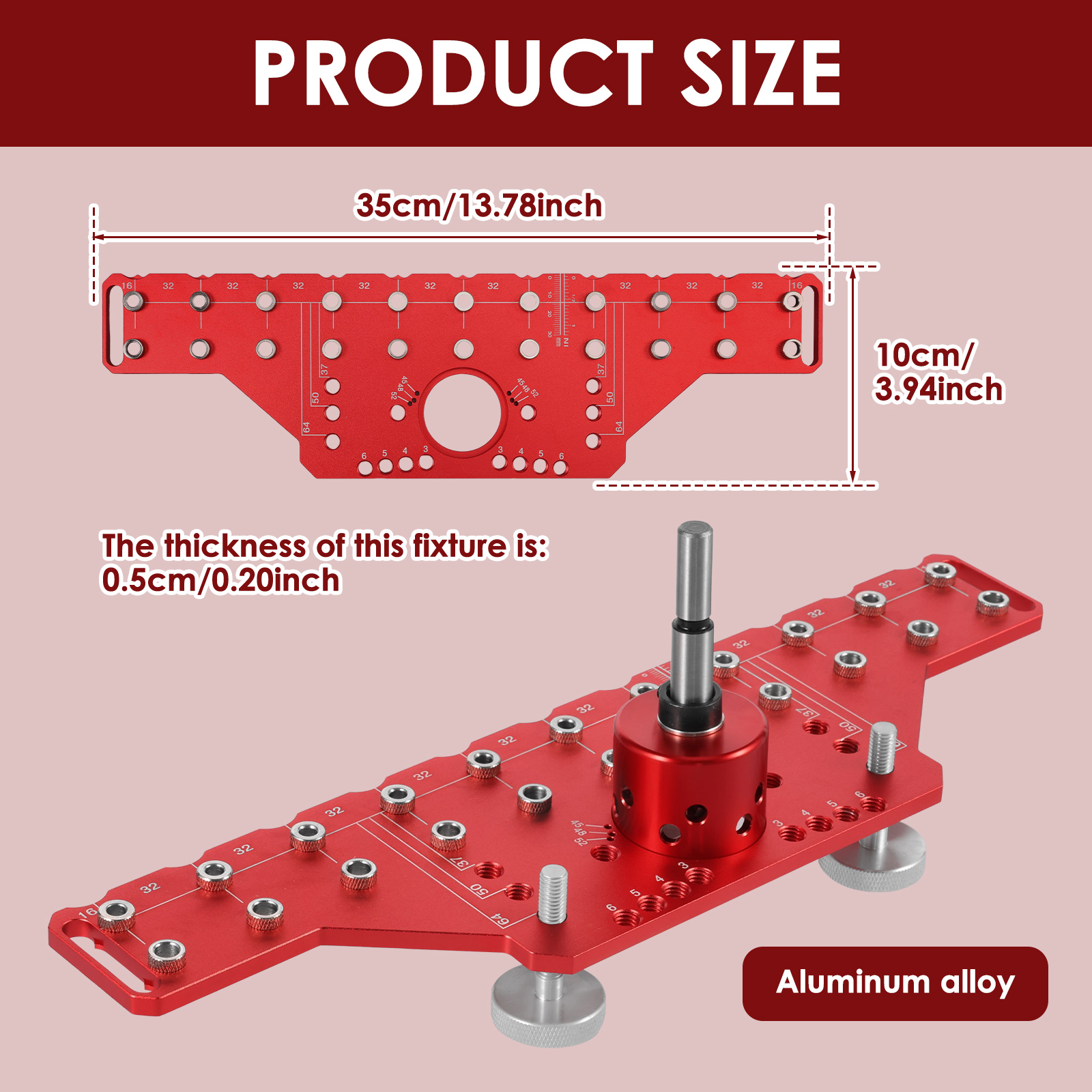 2 In 1 Shelf Pin Jig and Cabin – Dowel Jig Kit Bewertung und Preis