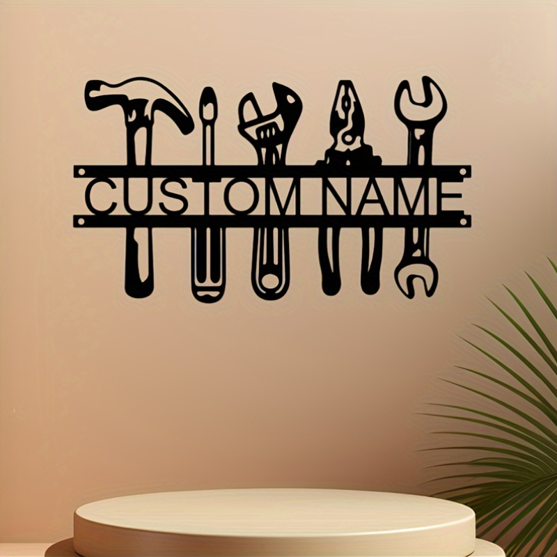 Customized Name Industrial Sty – Workshop Tools And Names Bewertung und Preis