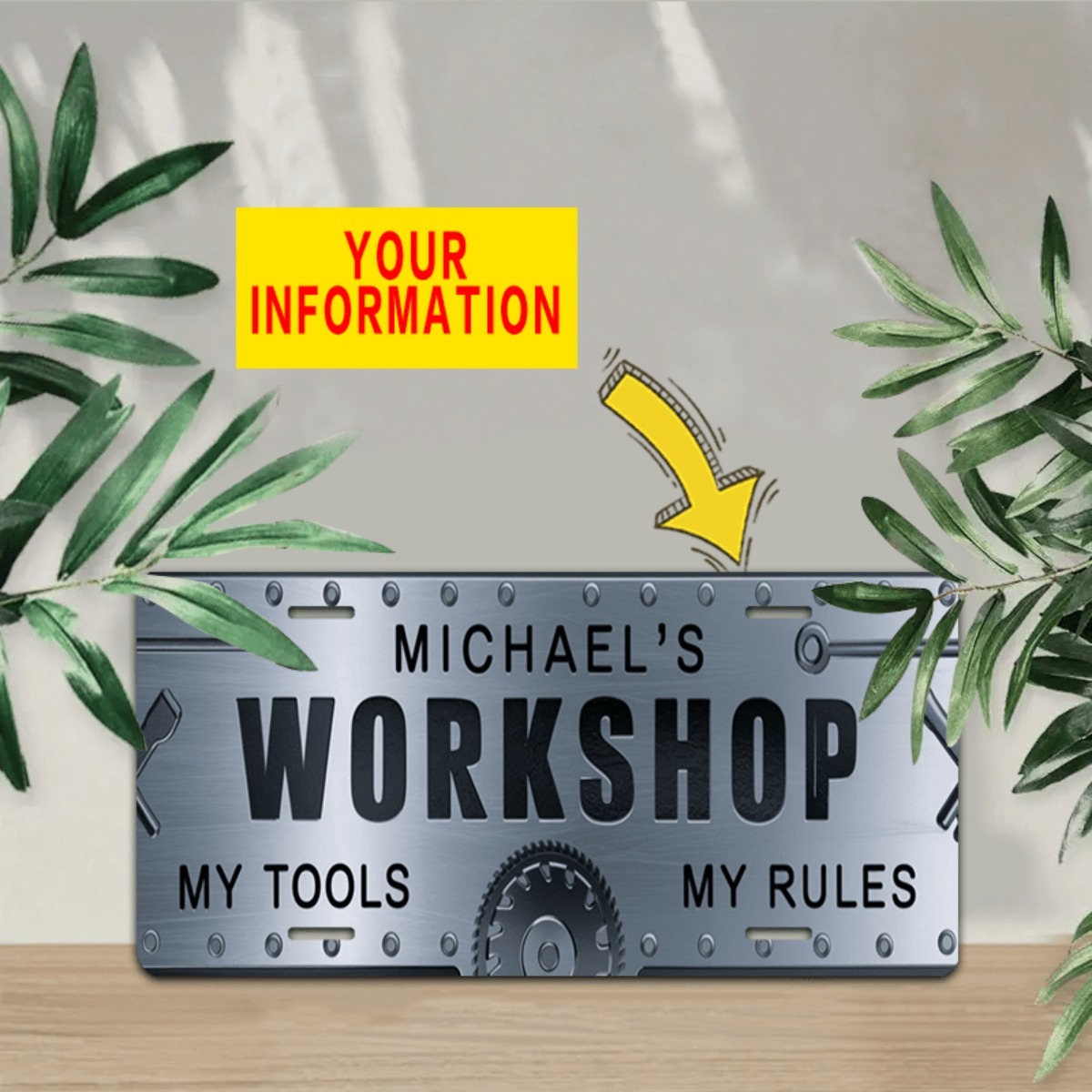 Personalized Name Workshop Alu – Workshop Tools And Names Bewertung und Preis