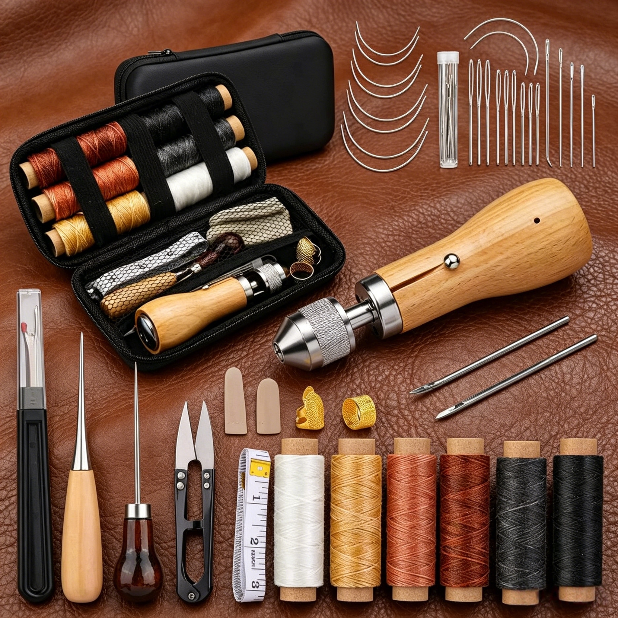 Portable leather tool set, lea – Mechanical Workshop Tools And Equipment Bewertung und Preis