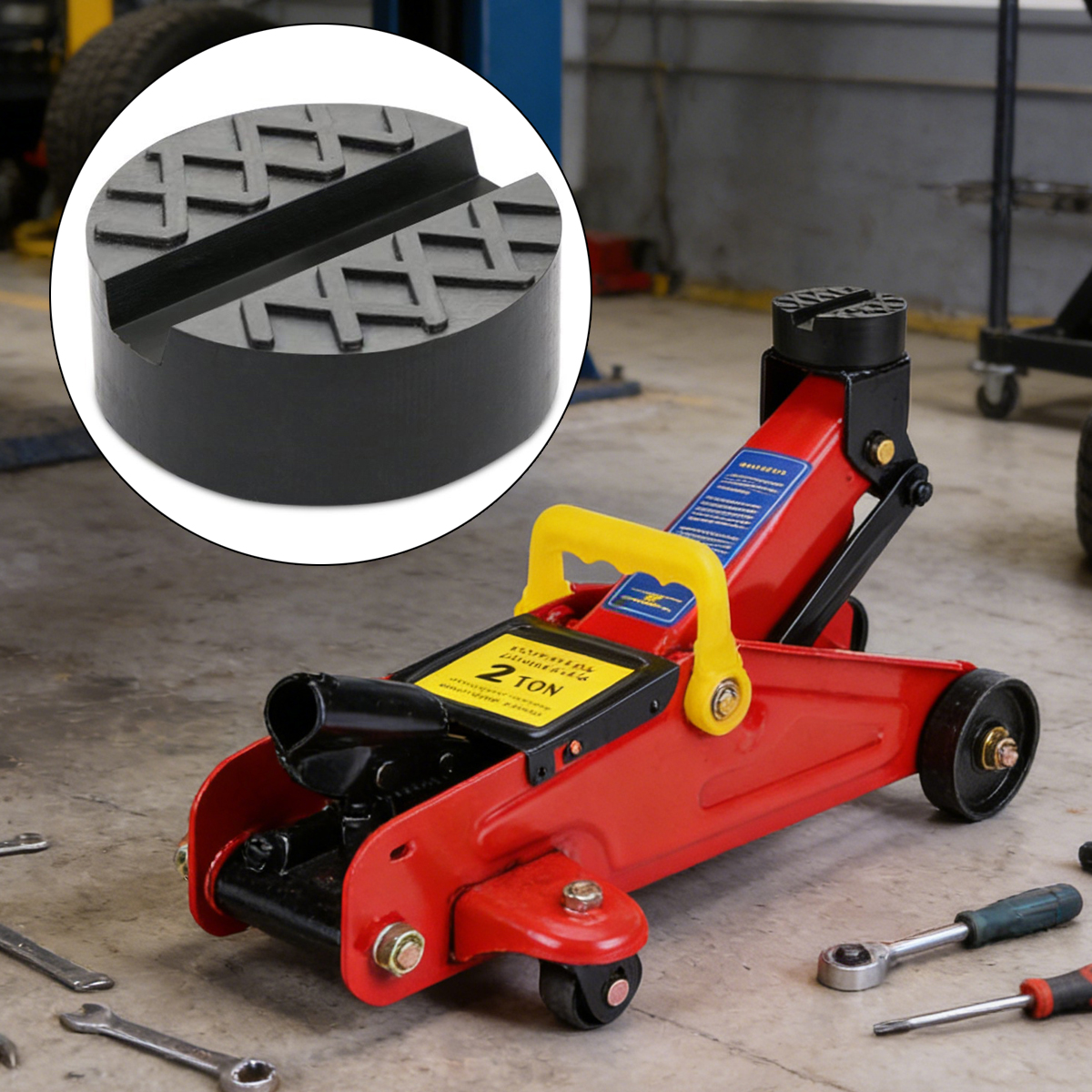 Jack Rubber Pad Car Hydraulic  – Special Tools Mechanical Workshop Bewertung und Preis