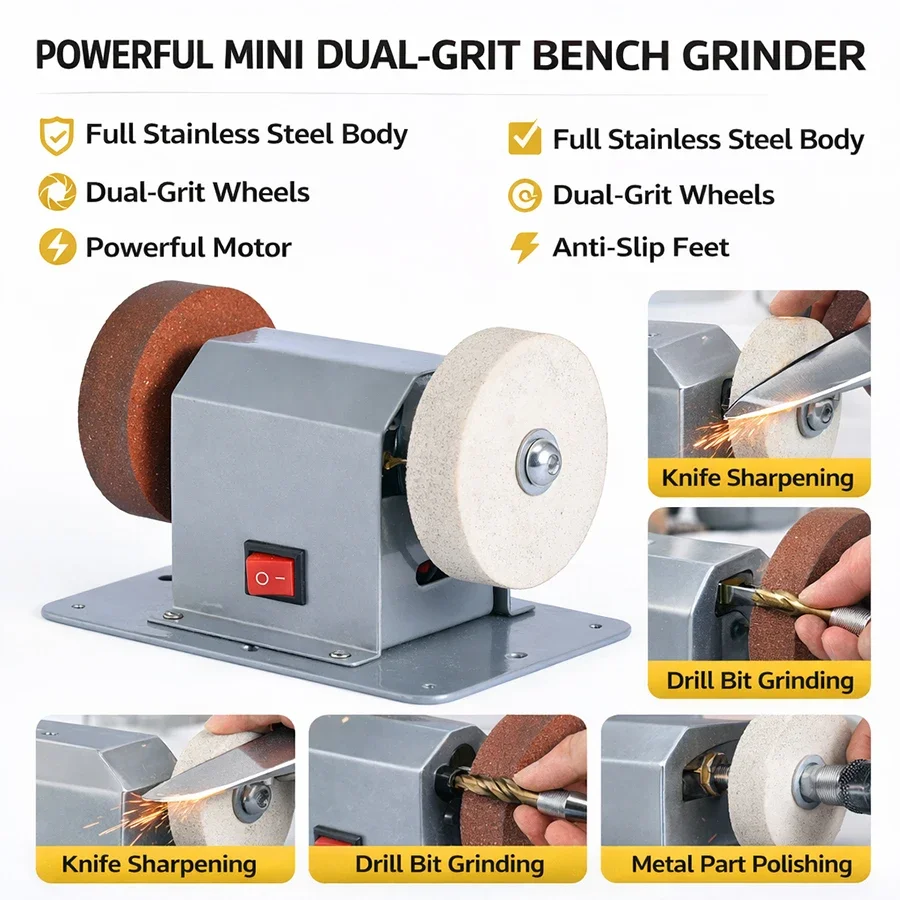 Mini Electric Bench Grinder Sh – Workshop Tools And Equipment Bewertung und Preis