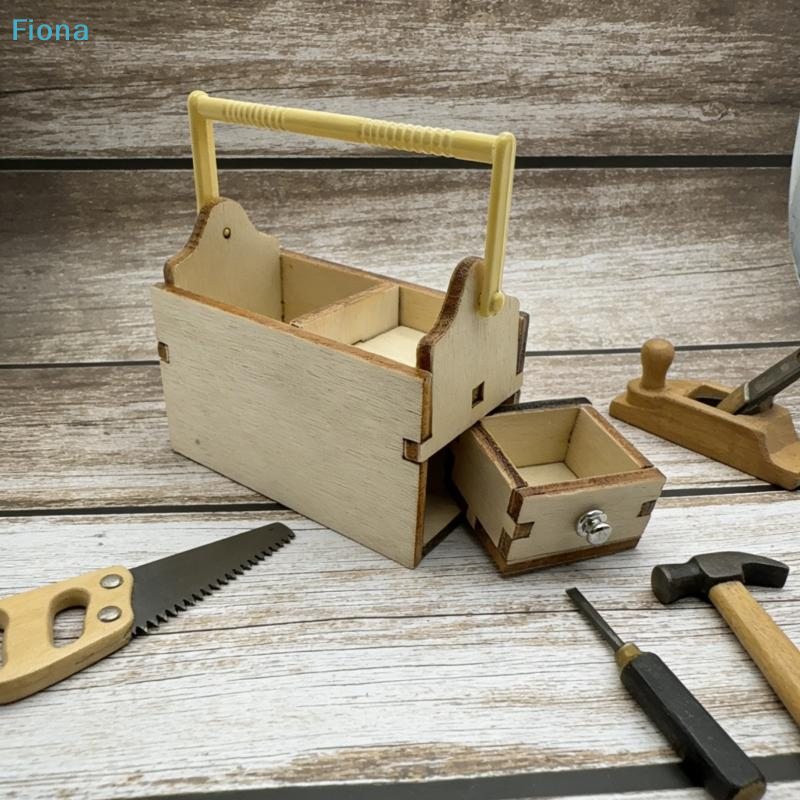 ✔1/12 Dollhouse Mini Wooden To – Tools Box For Workshop Bewertung und Preis