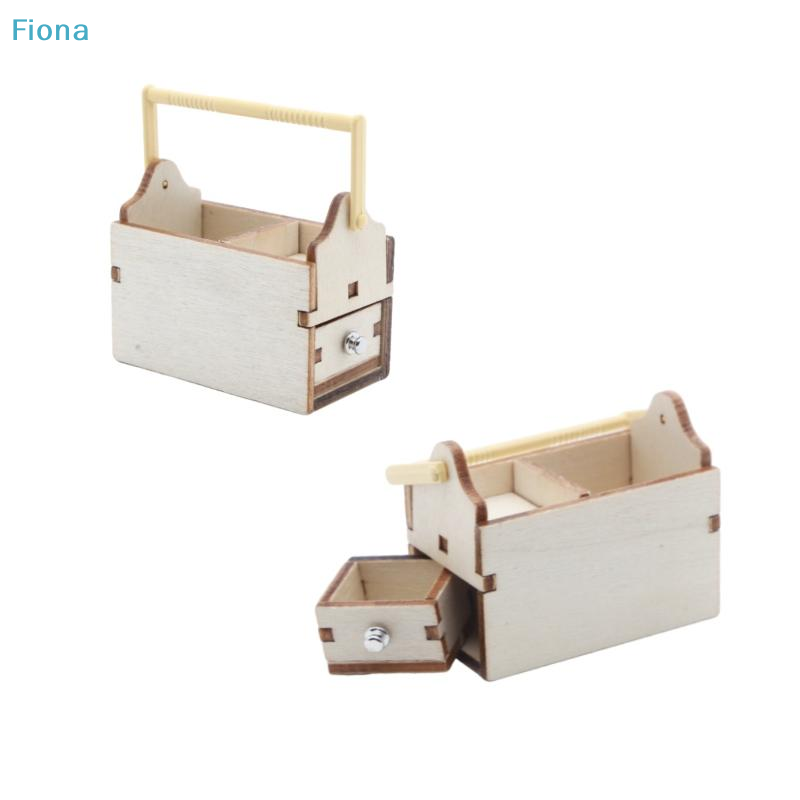 ✔1/12 Dollhouse Mini Wooden To – Tools Box For Workshop Bewertung und Preis