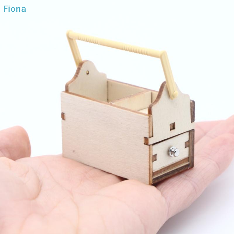 ✔1/12 Dollhouse Mini Wooden To – Tools Box For Workshop Bewertung und Preis
