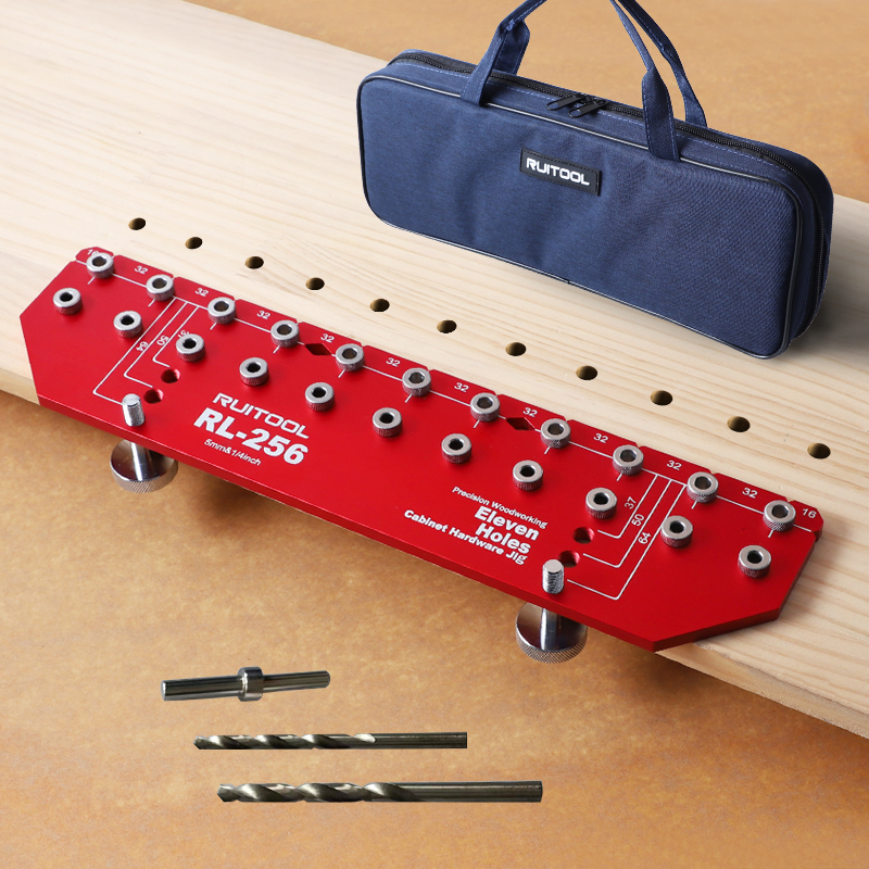 Shelf Pin Jig Set Aluminium Al – Dowel Jig Kit Bewertung und Preis