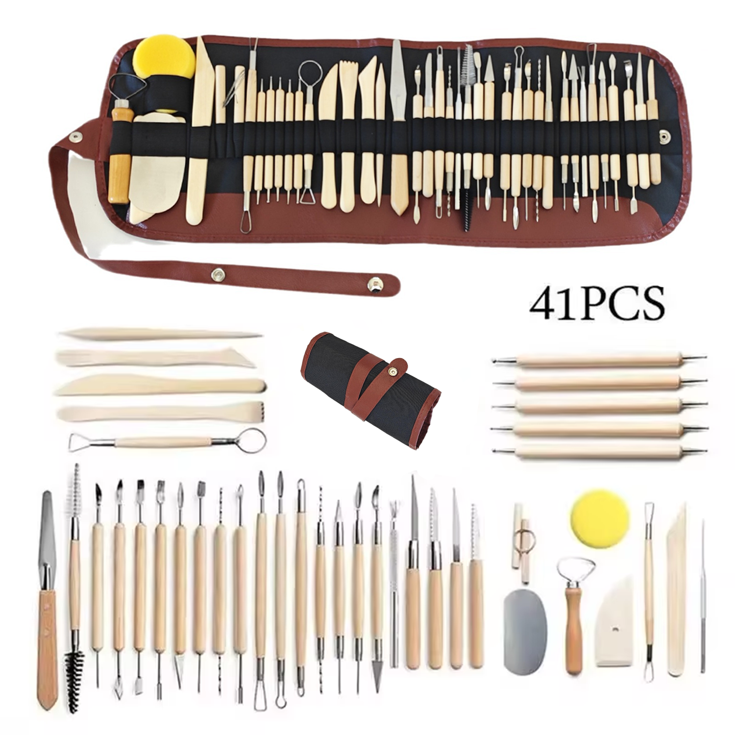 Pottery Clay Sculpting Tools K – Chisel Set Wood Bewertung und Preis