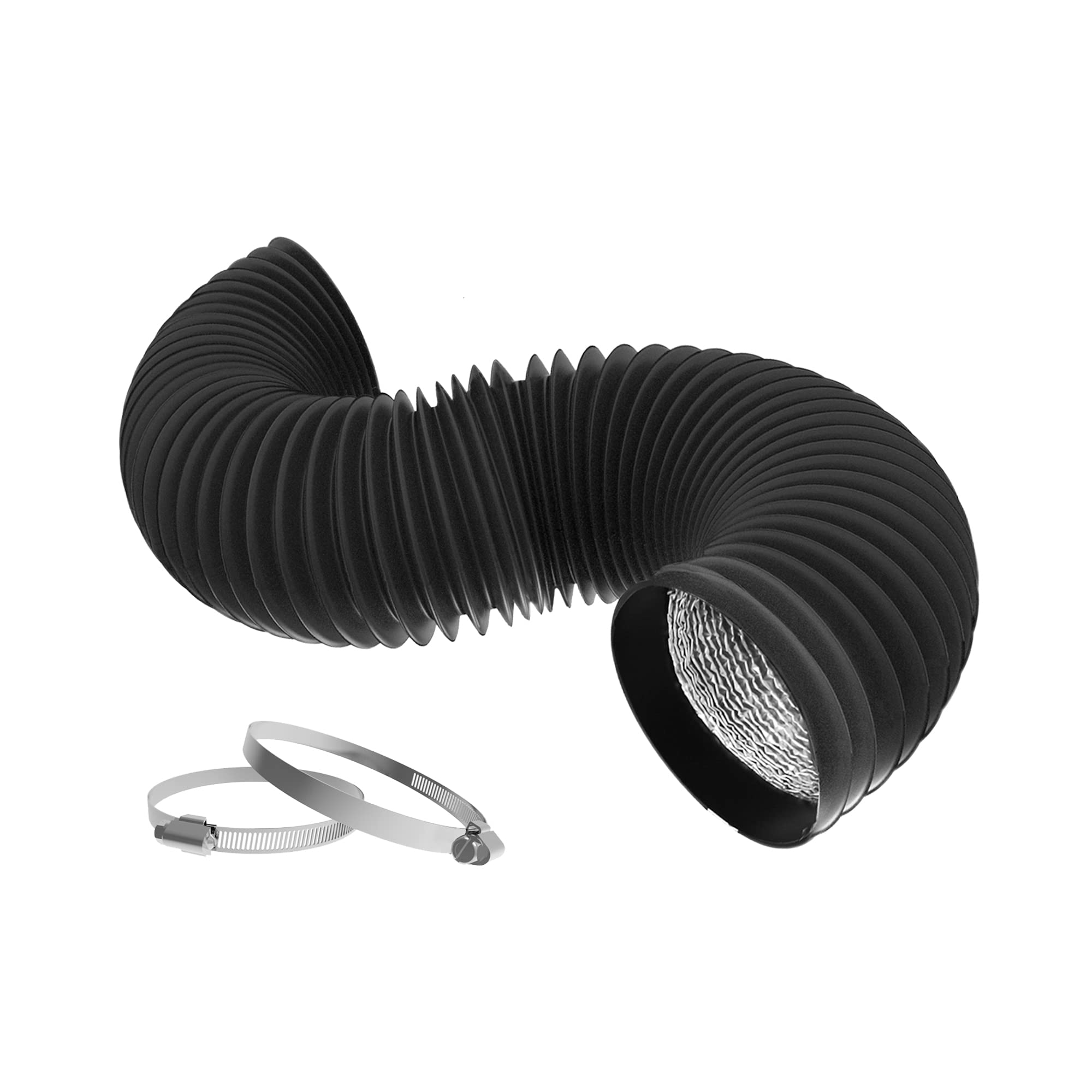 4 inch Dryer Vent Hose with 2  – Pipe Clamp Bar Bewertung und Preis