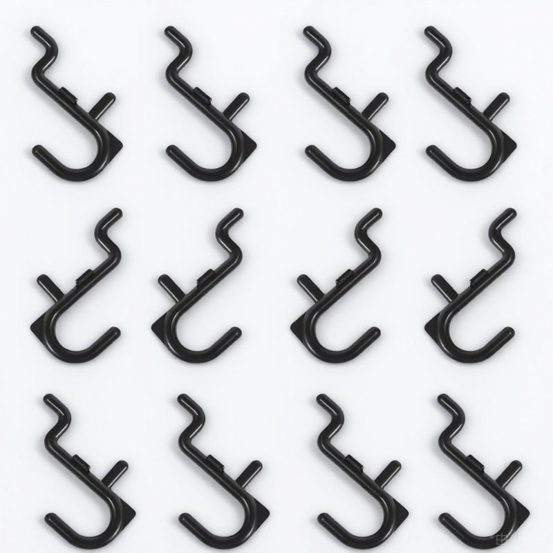 20Pcs Plastic Pegboard Hooks V – Workshop Tools Hanging Bewertung und Preis