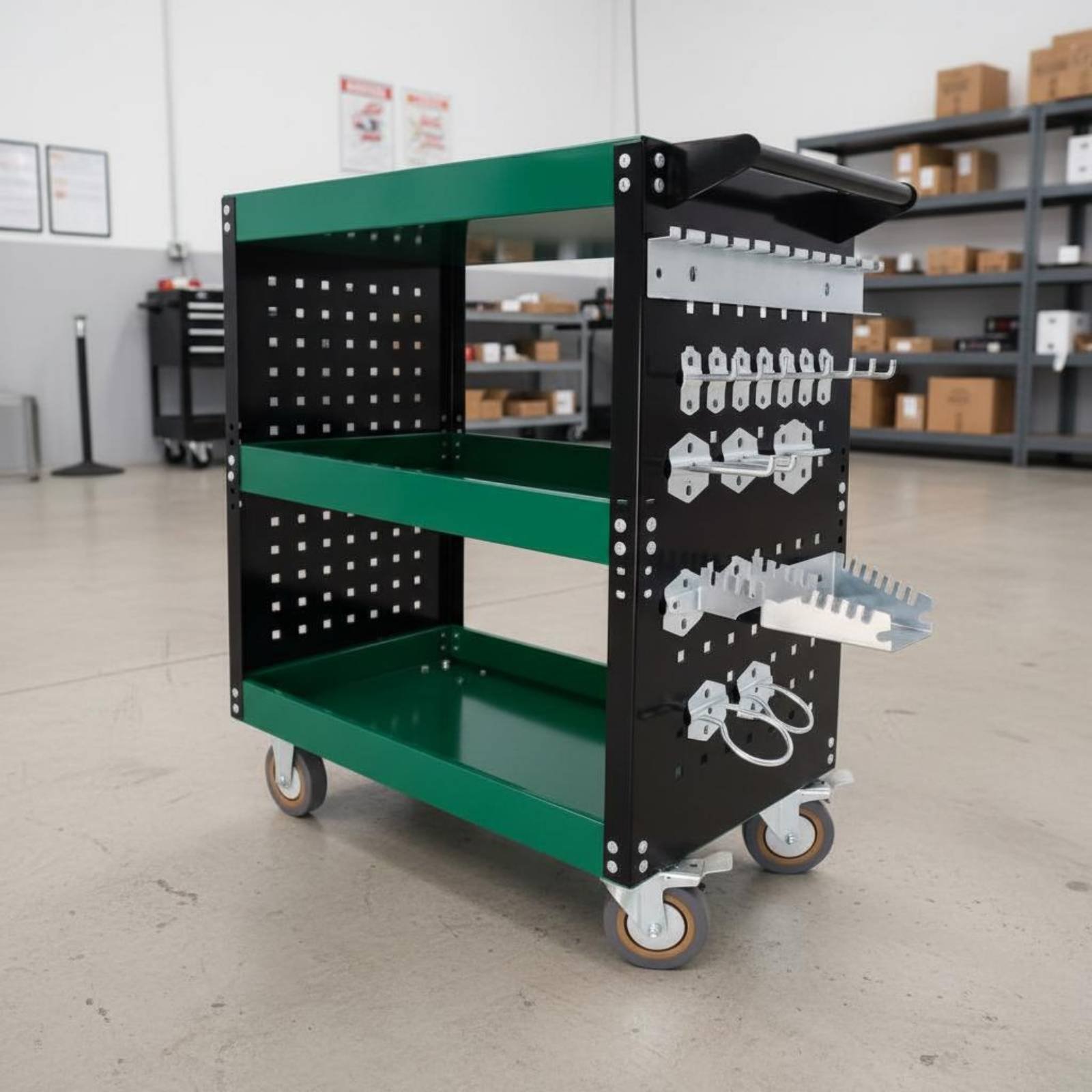 3-Tier Tool Cart High Load Cap – Workshop Tools And Equipment Bewertung und Preis