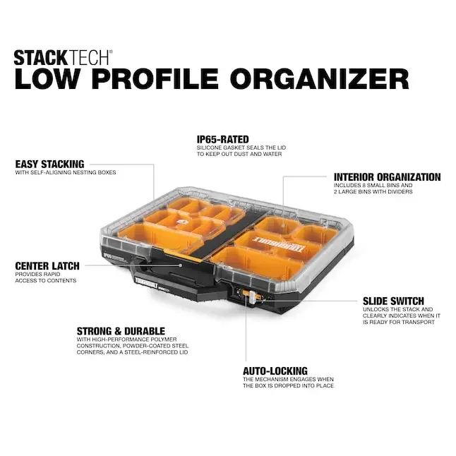 TOUGHBUILT TB-B1-O-10 STACKTEC – Tools Box For Workshop Bewertung und Preis