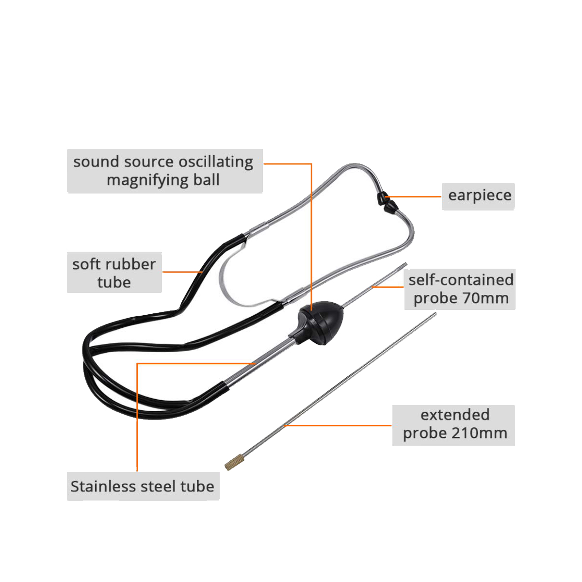 Automotive Stethoscope Mechani – Mechanical Workshop Tools And Equipment Bewertung und Preis