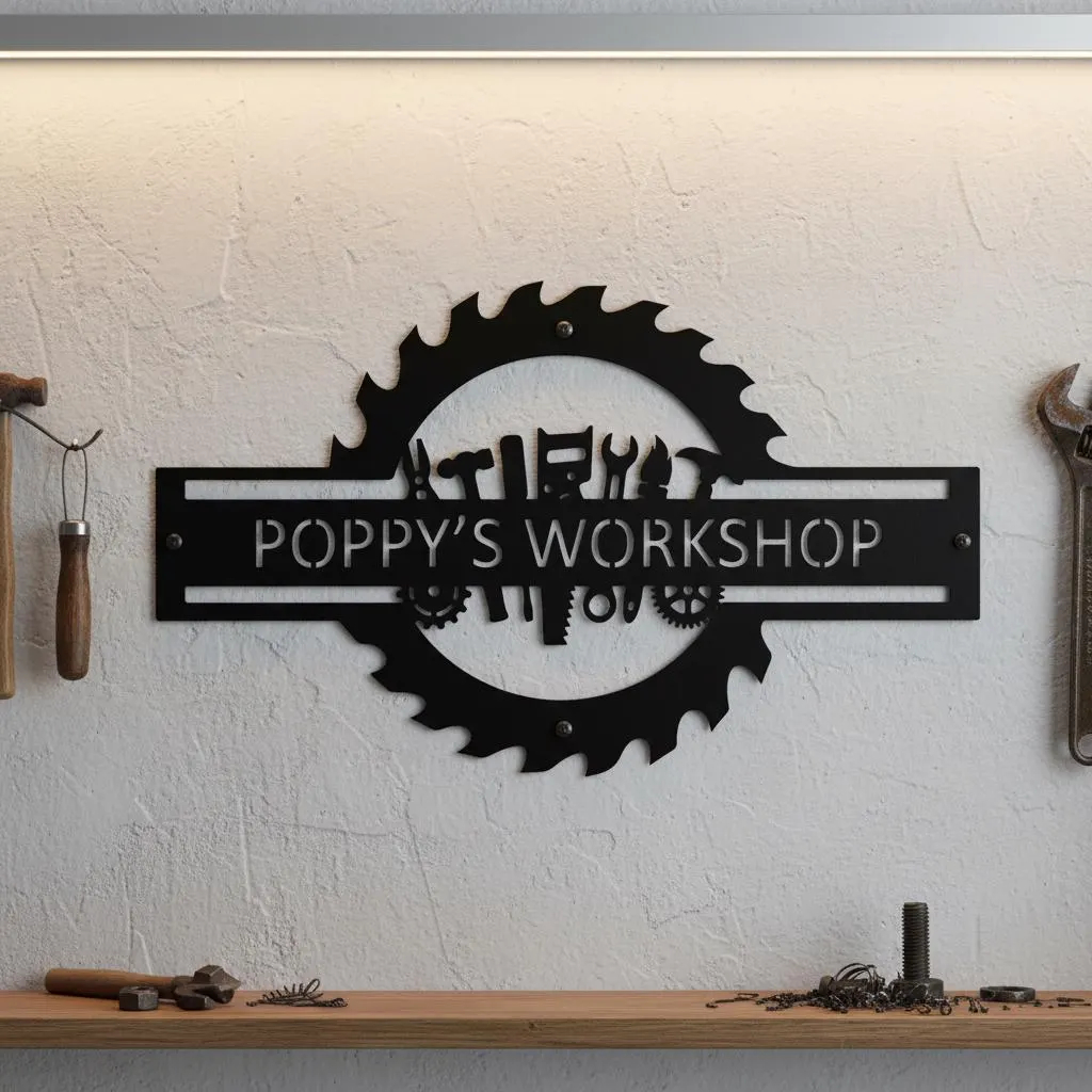 Custom Garage Name Sign,Worksh – Workshop Tools And Names Bewertung und Preis