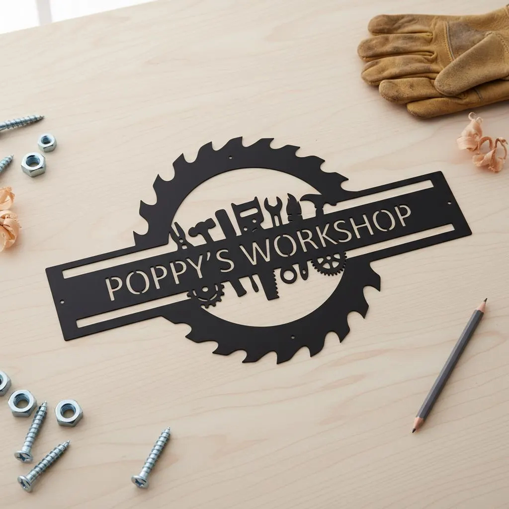 Custom Garage Name Sign,Worksh – Workshop Tools And Names Bewertung und Preis