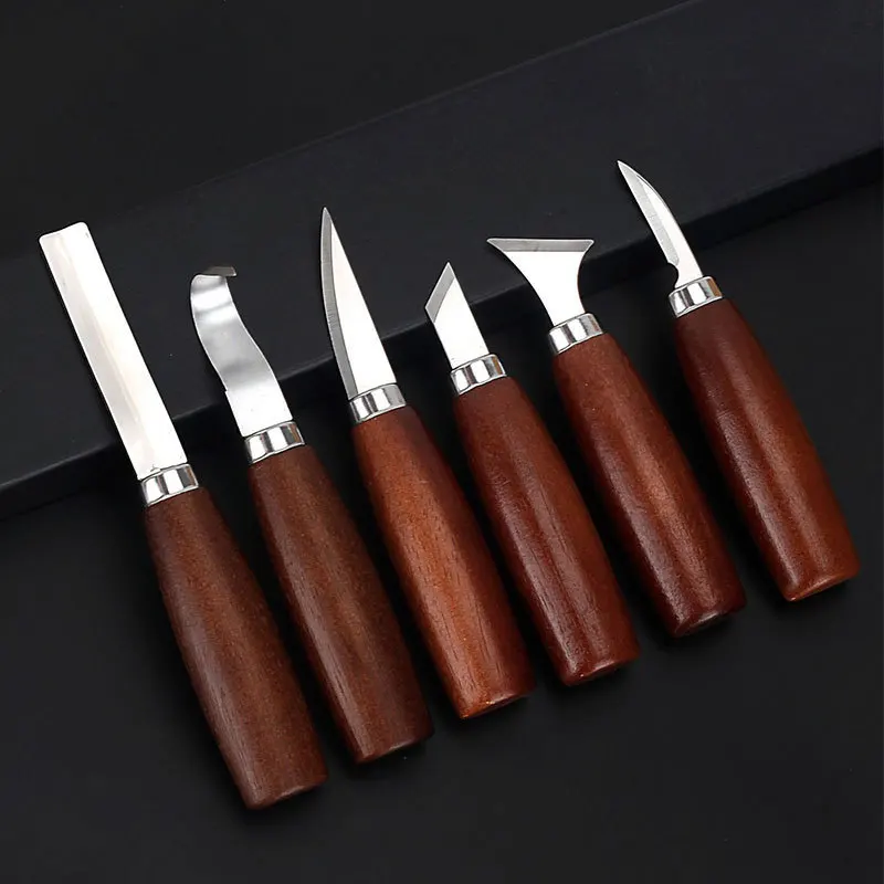 6pcs Tools Set for Wood Carvin – Chisel Set Wood Bewertung und Preis