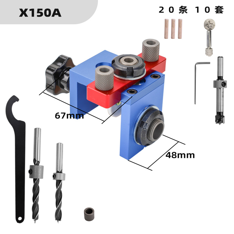 TEBAK W-136 Pocket Hole Jig Ki – Dowel Jig Kit Bewertung und Preis