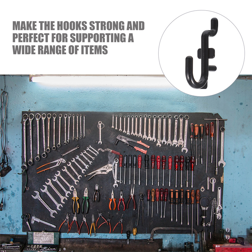 10Pcs Pegboard Hooks Plastic O – Workshop Tools Hanging Bewertung und Preis