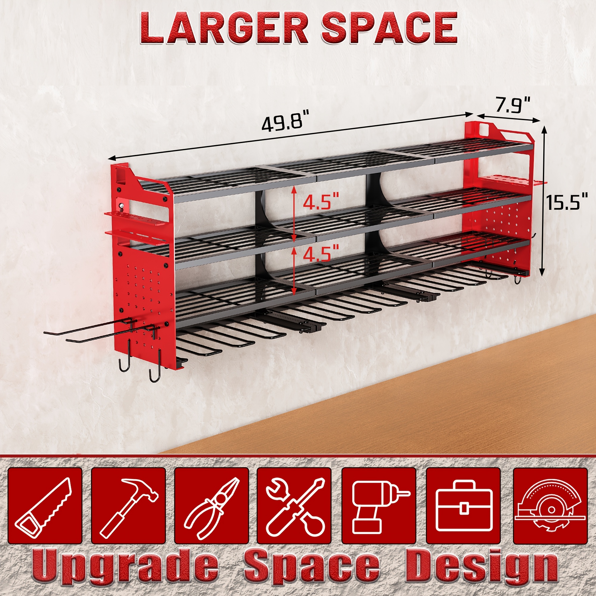4 Layer Power Tool Organizer W – Workshop Tools Types Bewertung und Preis
