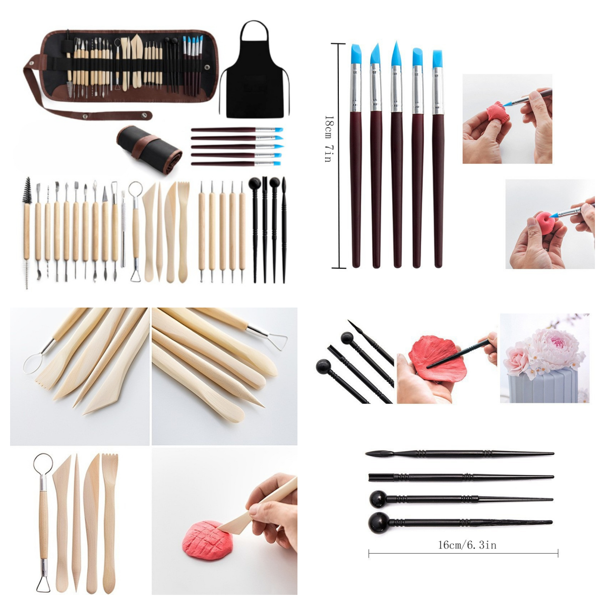 32 piece pottery tools set/Han – Tools Qa Bewertung und Preis
