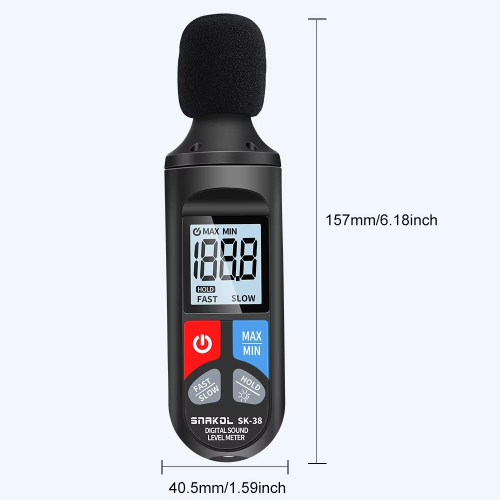 SNAKOL SK-38 Digital Sound Lev – Workshop Tools Display Bewertung und Preis