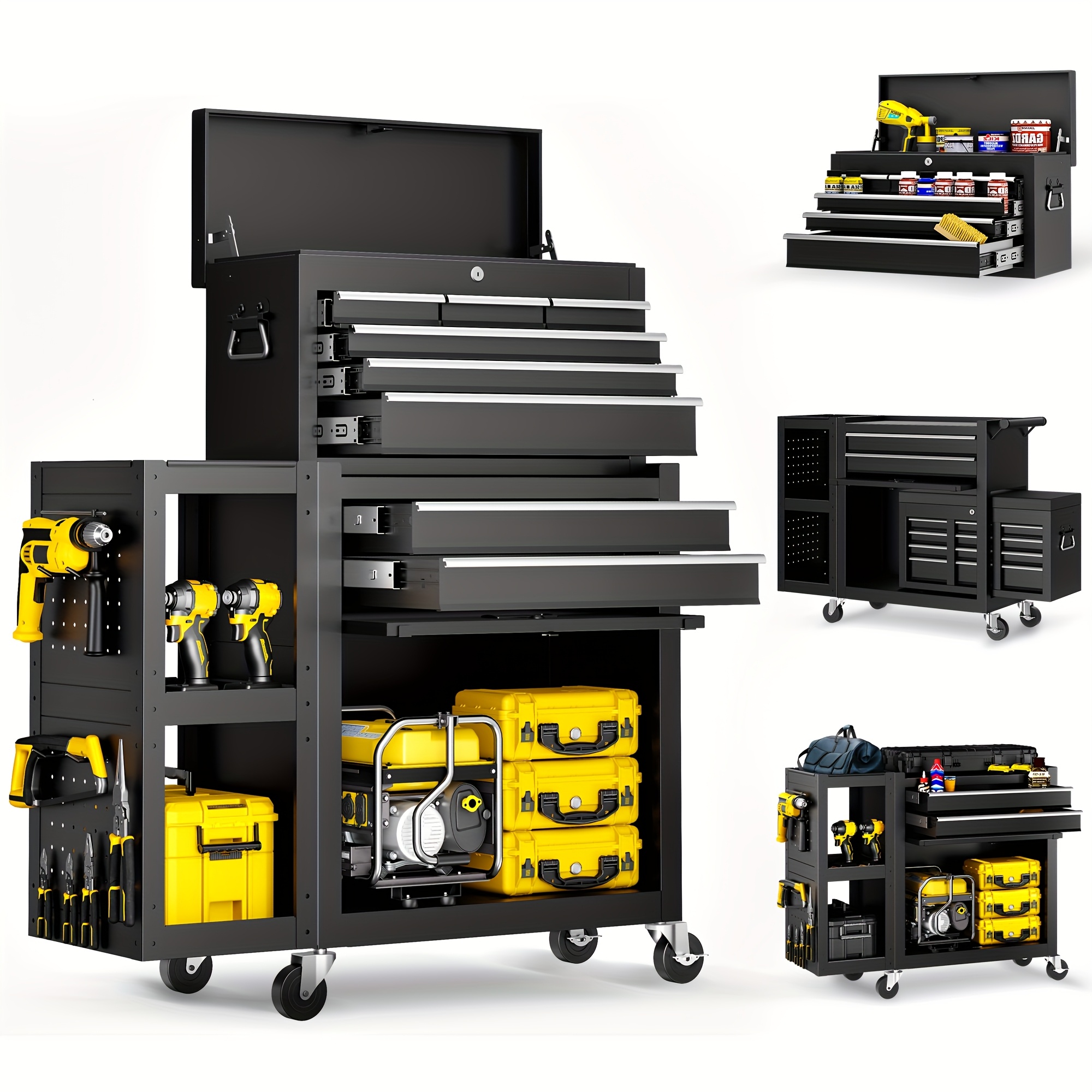 5/8-Drawer Rolling Tool Storag – Tools Box For Workshop Bewertung und Preis