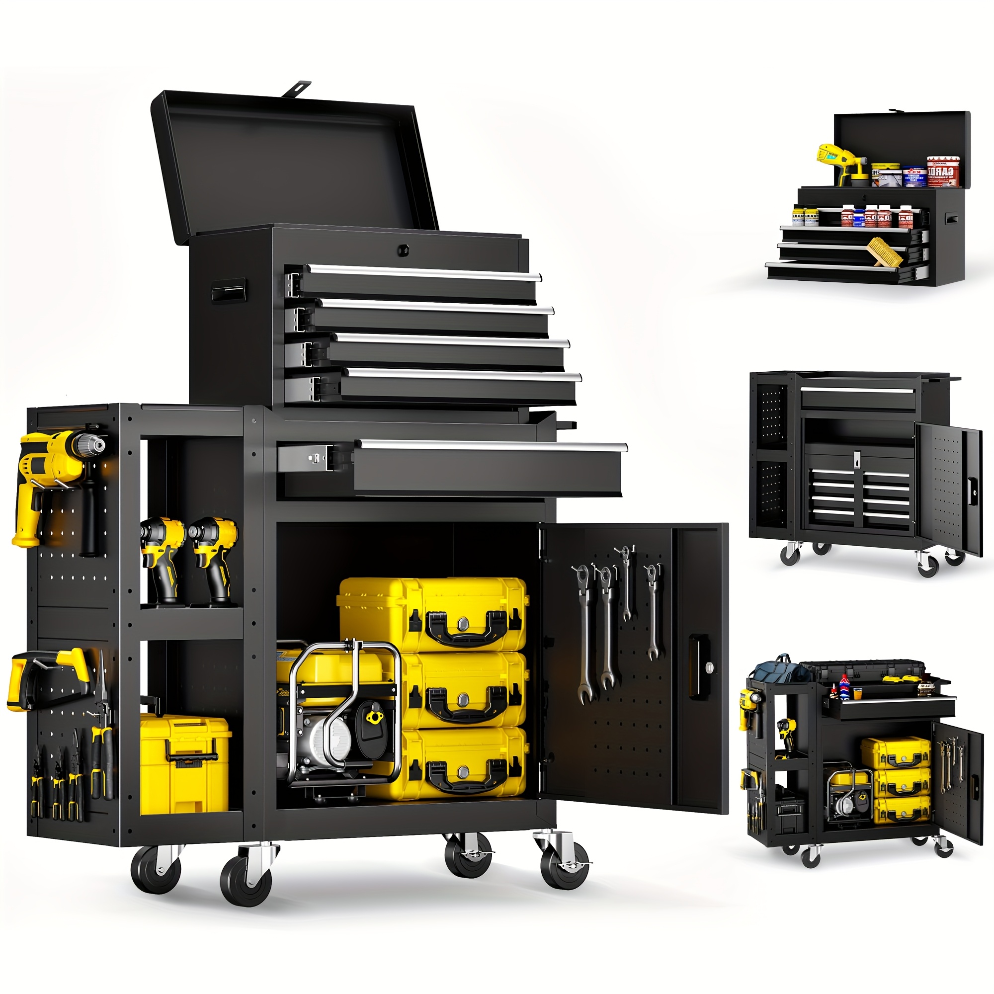 5/8-Drawer Rolling Tool Storag – Tools Box For Workshop Bewertung und Preis