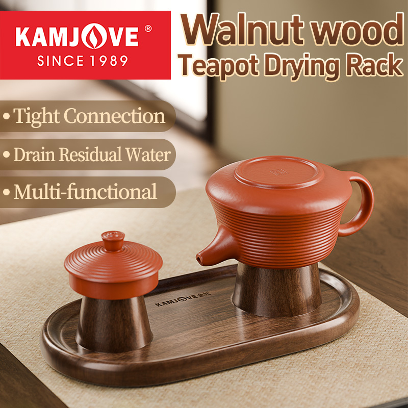 KAMJOVE Teapot Storage Rack,Ku – Chisel Set Wood Bewertung und Preis