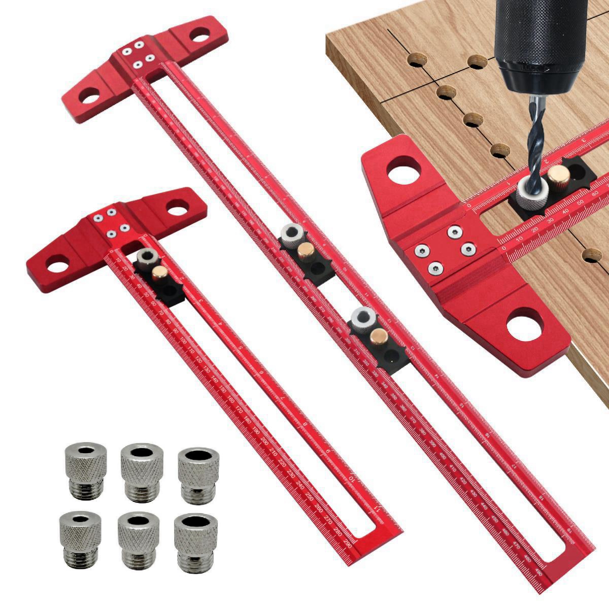 Woodworking 2 in 1 Drilling Po – Dowel Jig Kit Bewertung und Preis