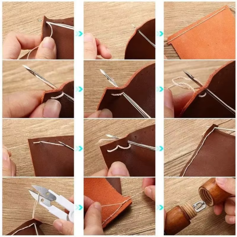 1 Set Leather Sewing Stitching – Mechanical Workshop Tools And Equipment Bewertung und Preis