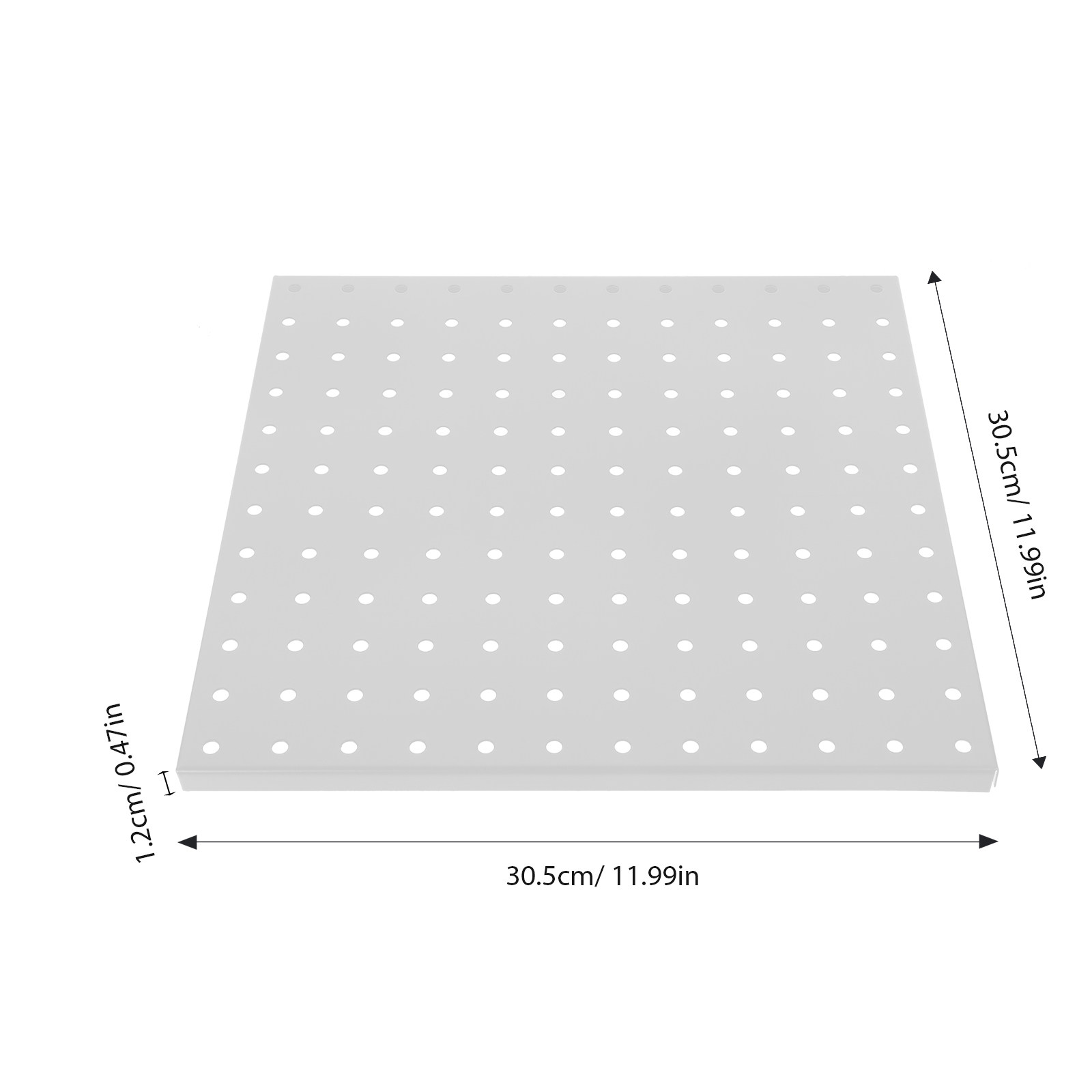 1Set Heavy Duty Metal Pegboard – Workshop Tools Display Bewertung und Preis