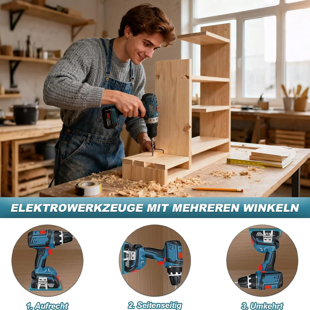 1/5PCS Tool Drill Mount Holder – Workshop Electric Tools Bewertung und Preis