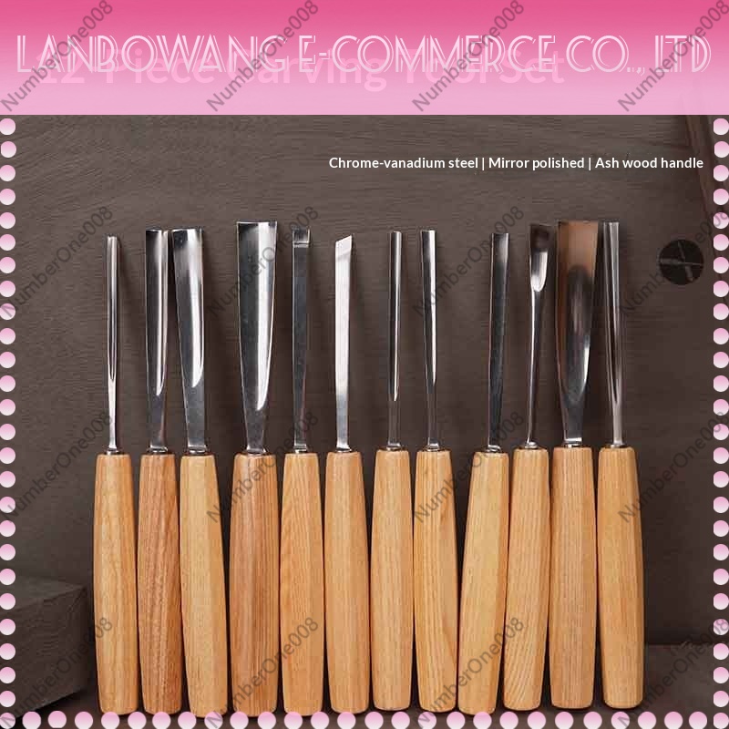 12pcs/set Wood Carving Kit Car – Chisel Set Wood Bewertung und Preis