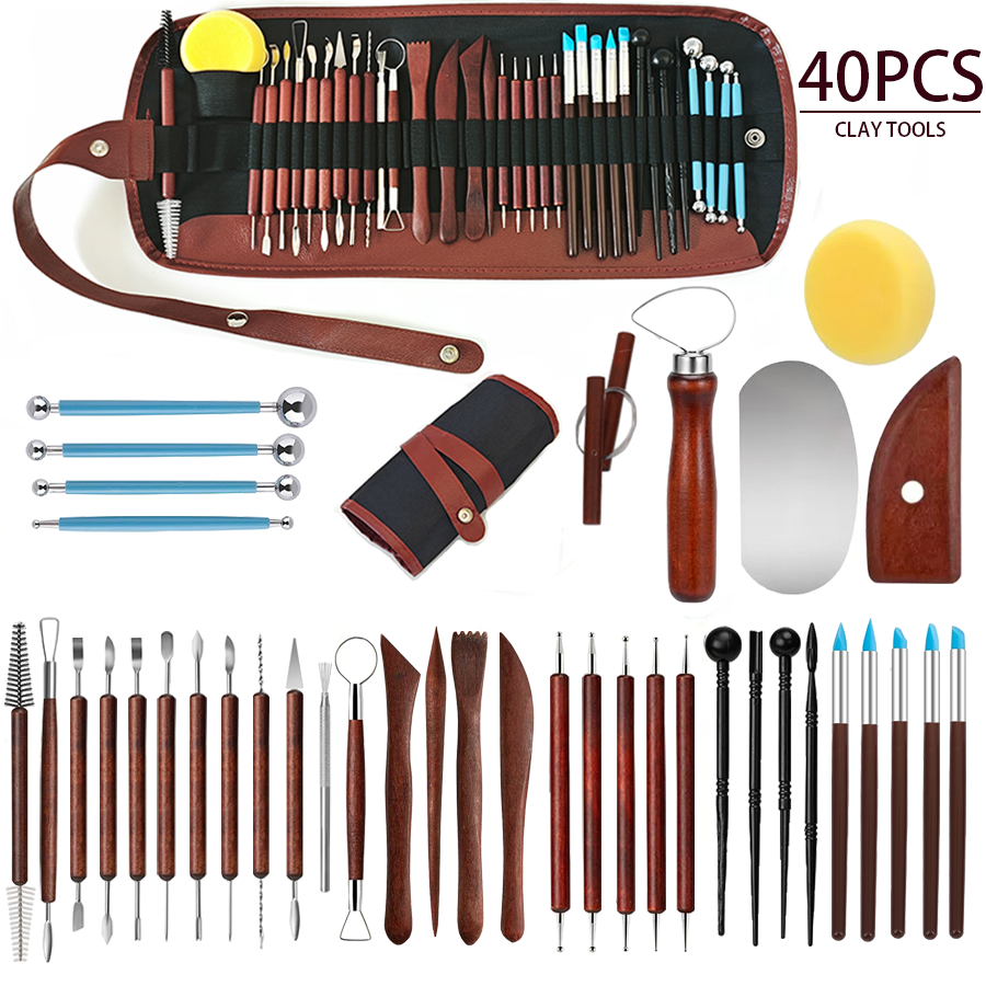25/40Pcs Pottery & Clay Sculpt – Chisel Set Wood Bewertung und Preis