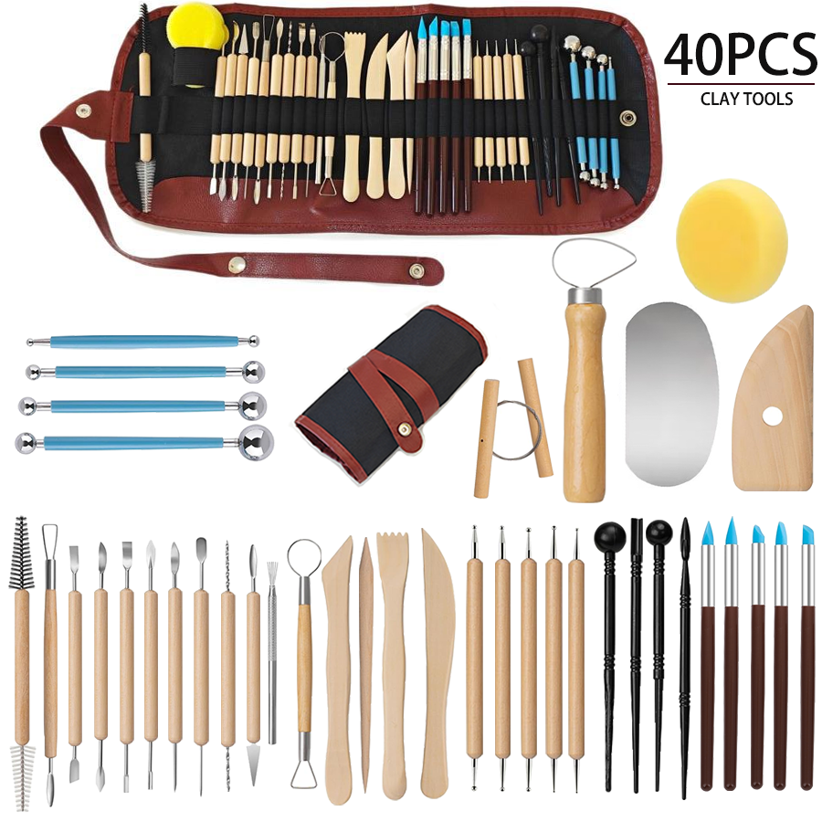 25/40Pcs Pottery & Clay Sculpt – Chisel Set Wood Bewertung und Preis