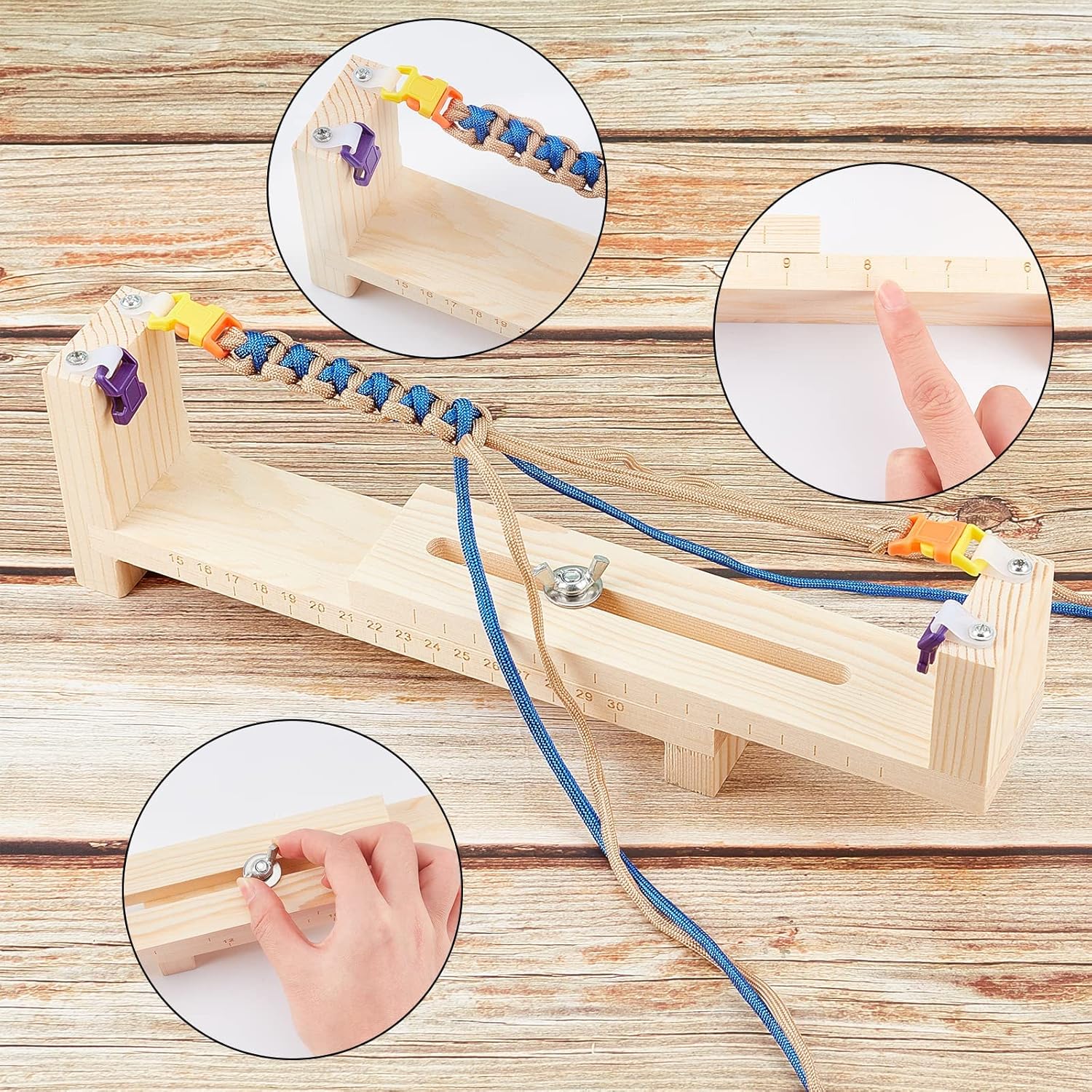 Wood Paracord Jig Bracelet Mak – Dowel Jig Kit Bewertung und Preis