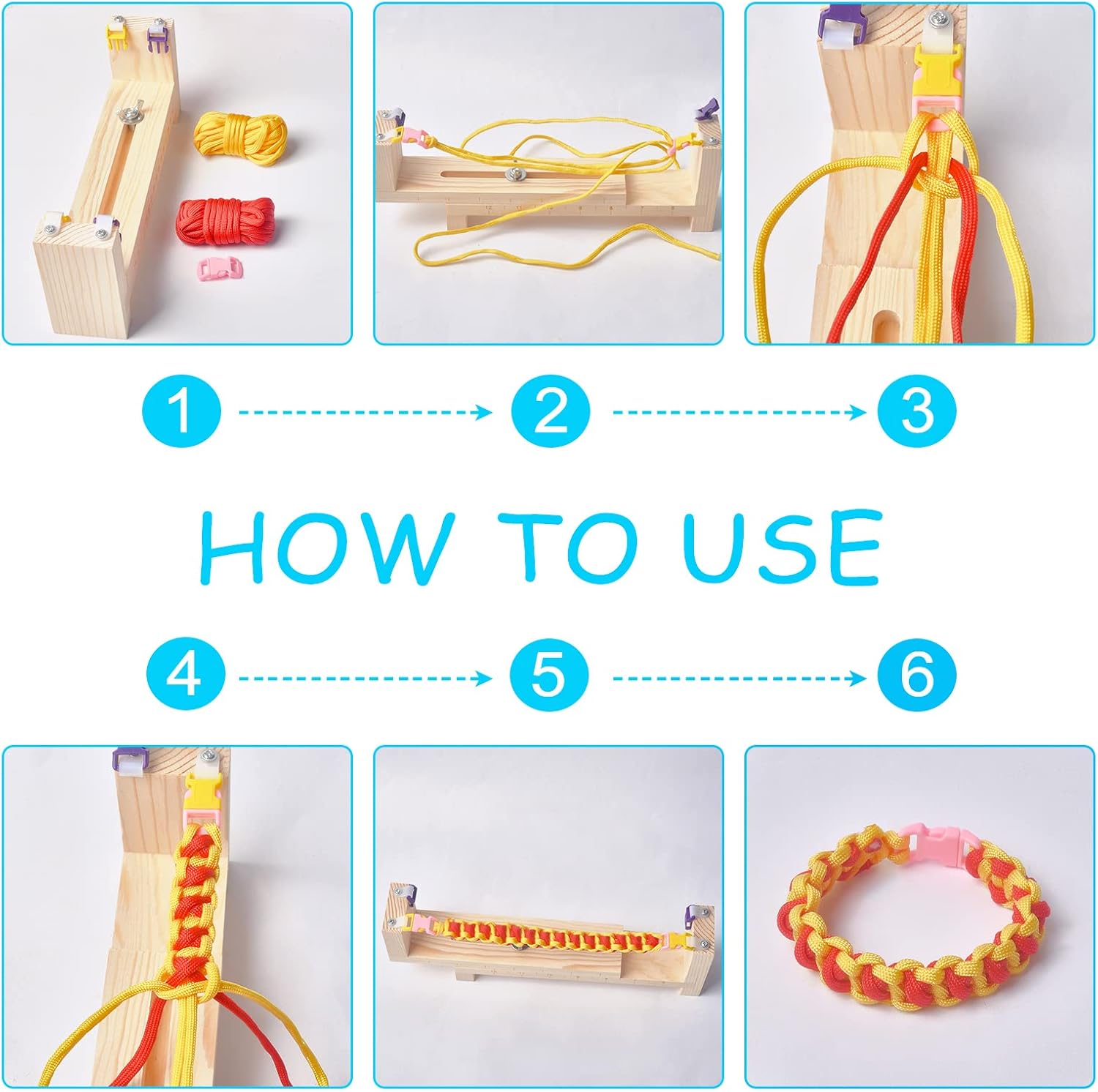 Wood Paracord Jig Bracelet Mak – Dowel Jig Kit Bewertung und Preis