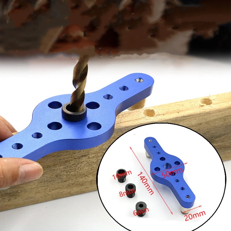 6/8/10mm Alloy Vertical Hole J – Dowel Jig Kit Bewertung und Preis